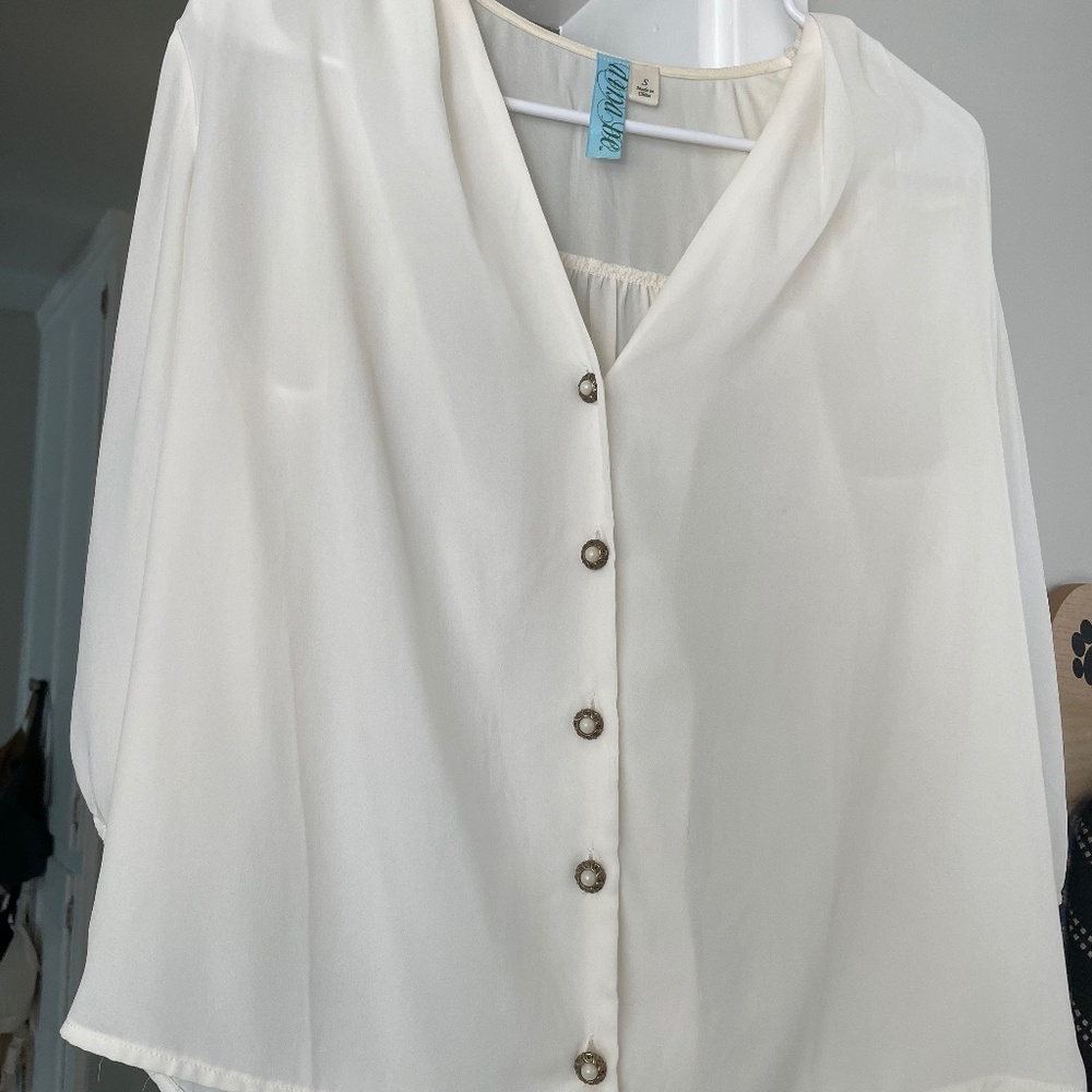 Off-White Blouse